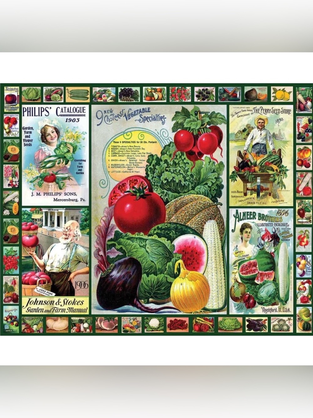 White Mountain Everything for the Garden 1000 Piece Puzzle